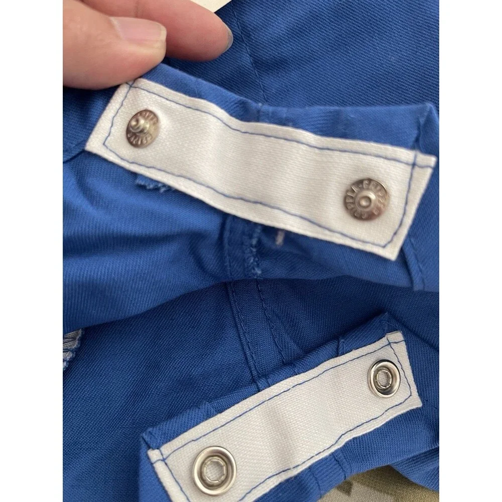 Rare! Vintage Healthtex All American Blue Overall 12 Months Button Closure NEW!